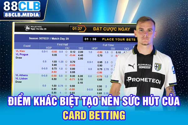 Kèo Thẻ Phạt Hé Lộ Bí Quyết Đặt Cược Hiệu Quả Cho Newbie Điểm khác biệt tạo nên sức hút của card betting